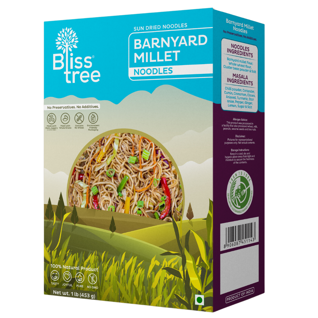 Sun Dried Barnyard Millet Noodles - 180g