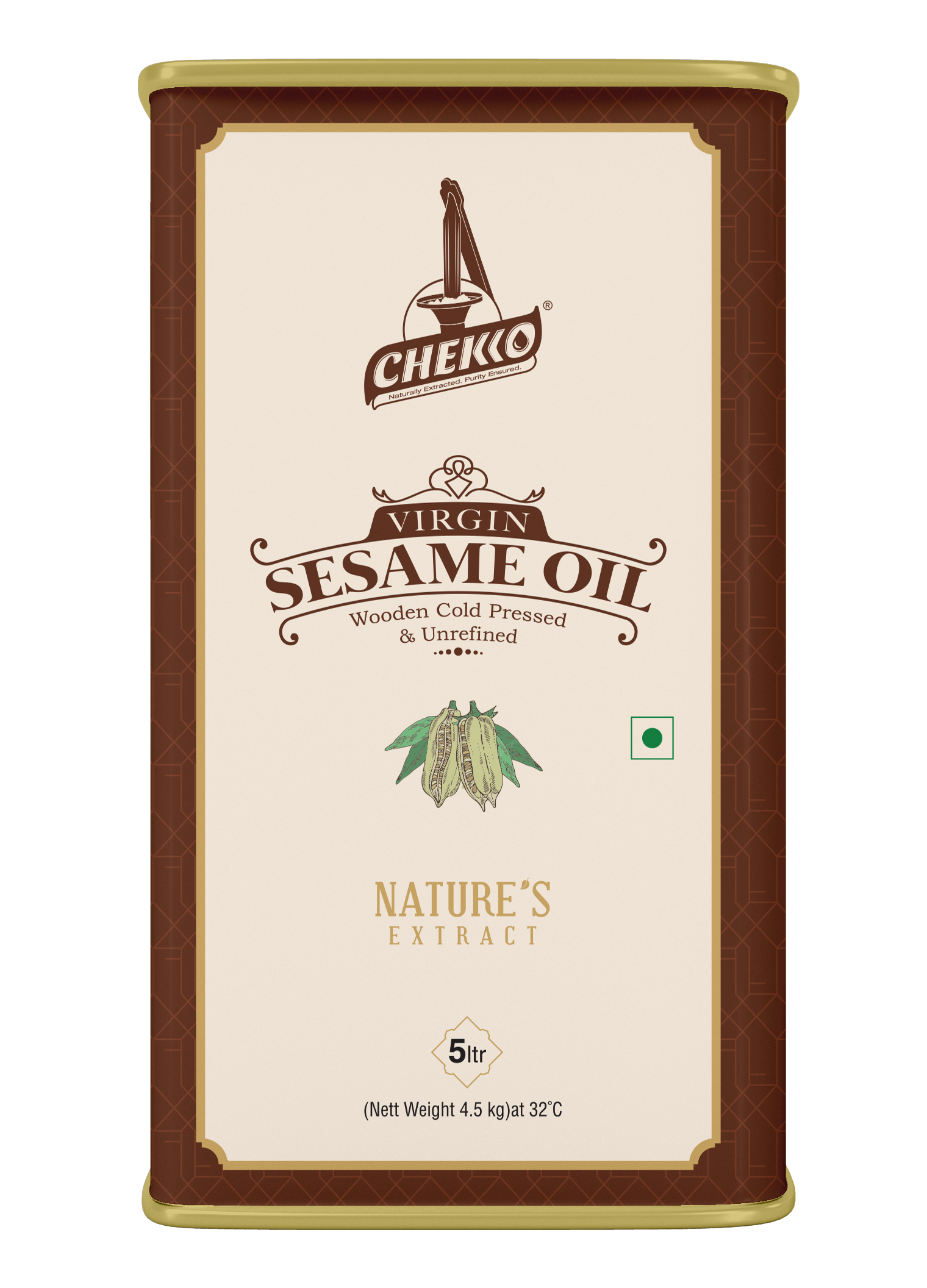 Chekko Cold Pressed Virgin Sesame Oil